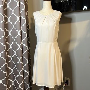 Charming Charlie size small cream dress
